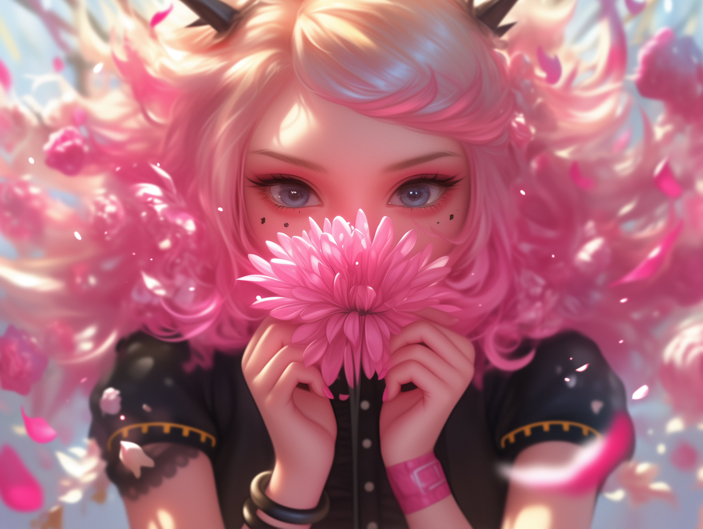 Cute gamer character artwork 1