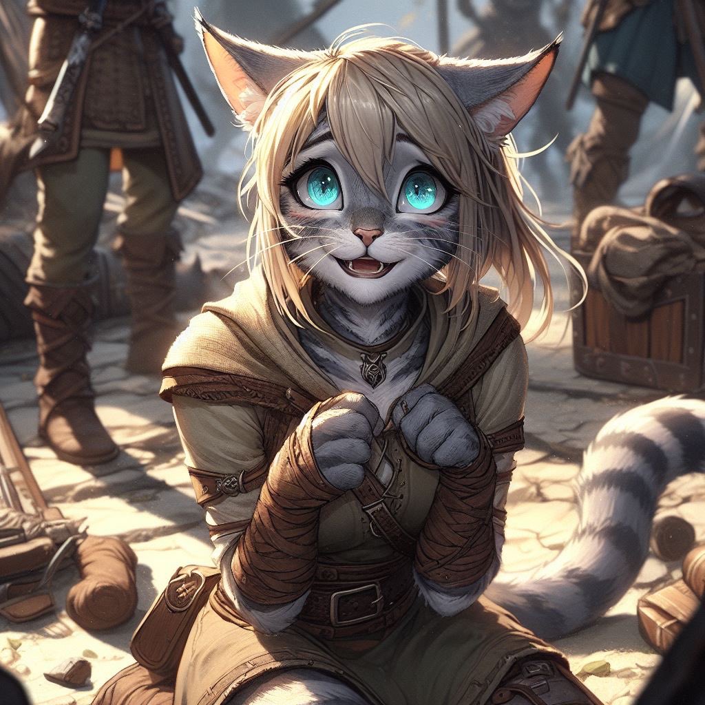 Cute gamer character artwork 6